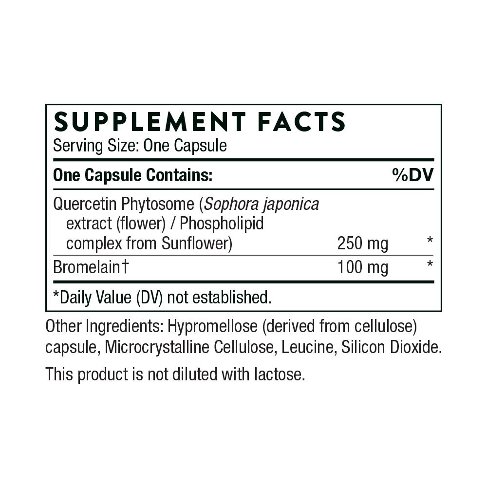 Quercenase (natural anti-histamine)