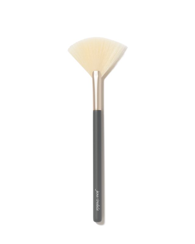 White Fan Brush